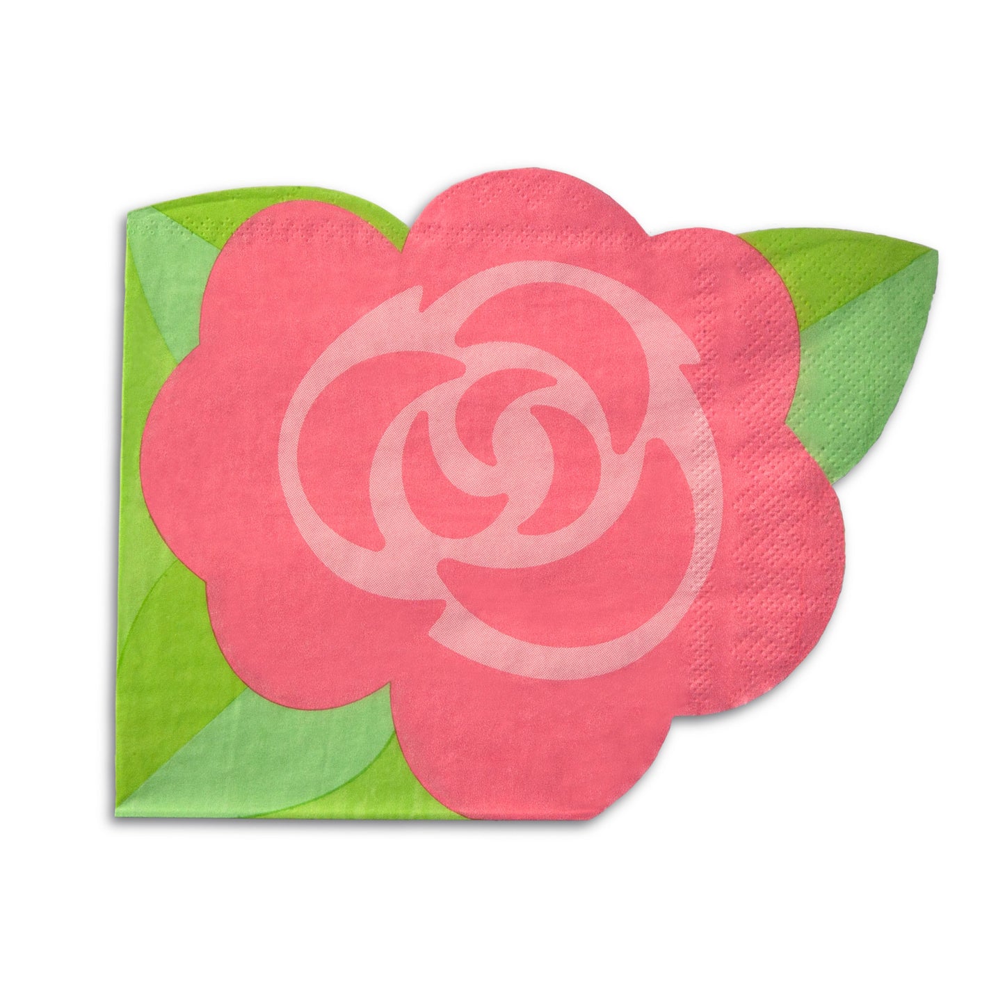 Rose Shaped Napkins 20 napkins per pack