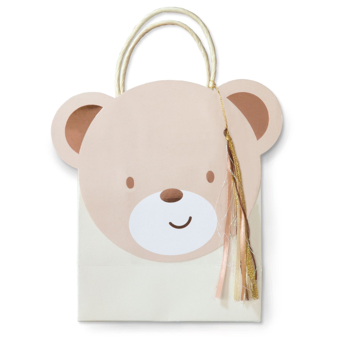 Teddy Bear Shaped Party Bags 8 bags per pack