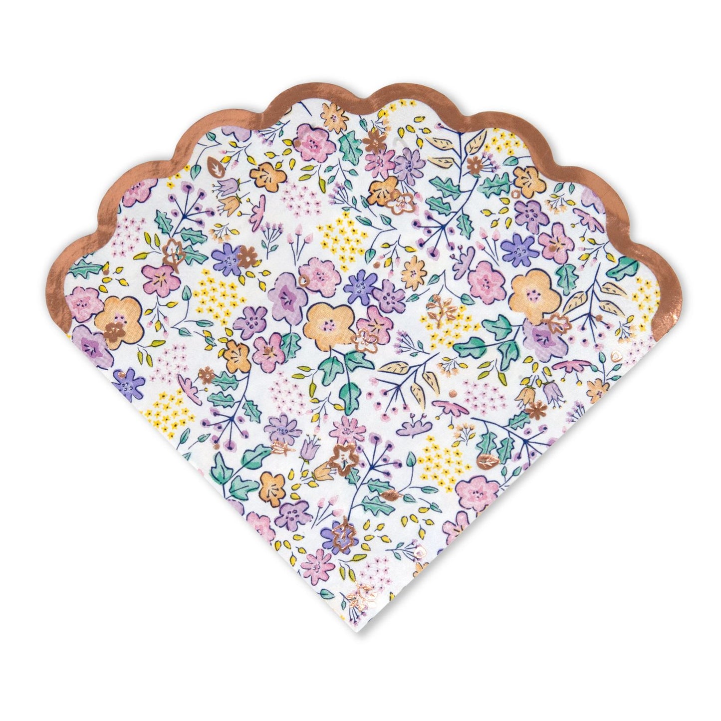 Meadow Blooms Floral Paper Napkins 20 Per Pack