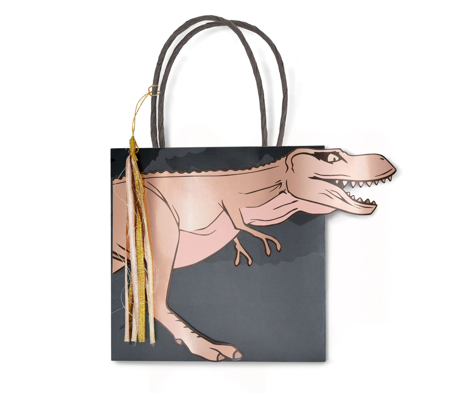 Dinosaur T-Rex 3D Pop out Party Bags with Tassels