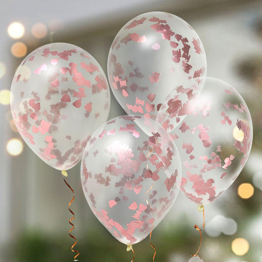 Teddy Bear Confetti  Latex Helium Party Balloons