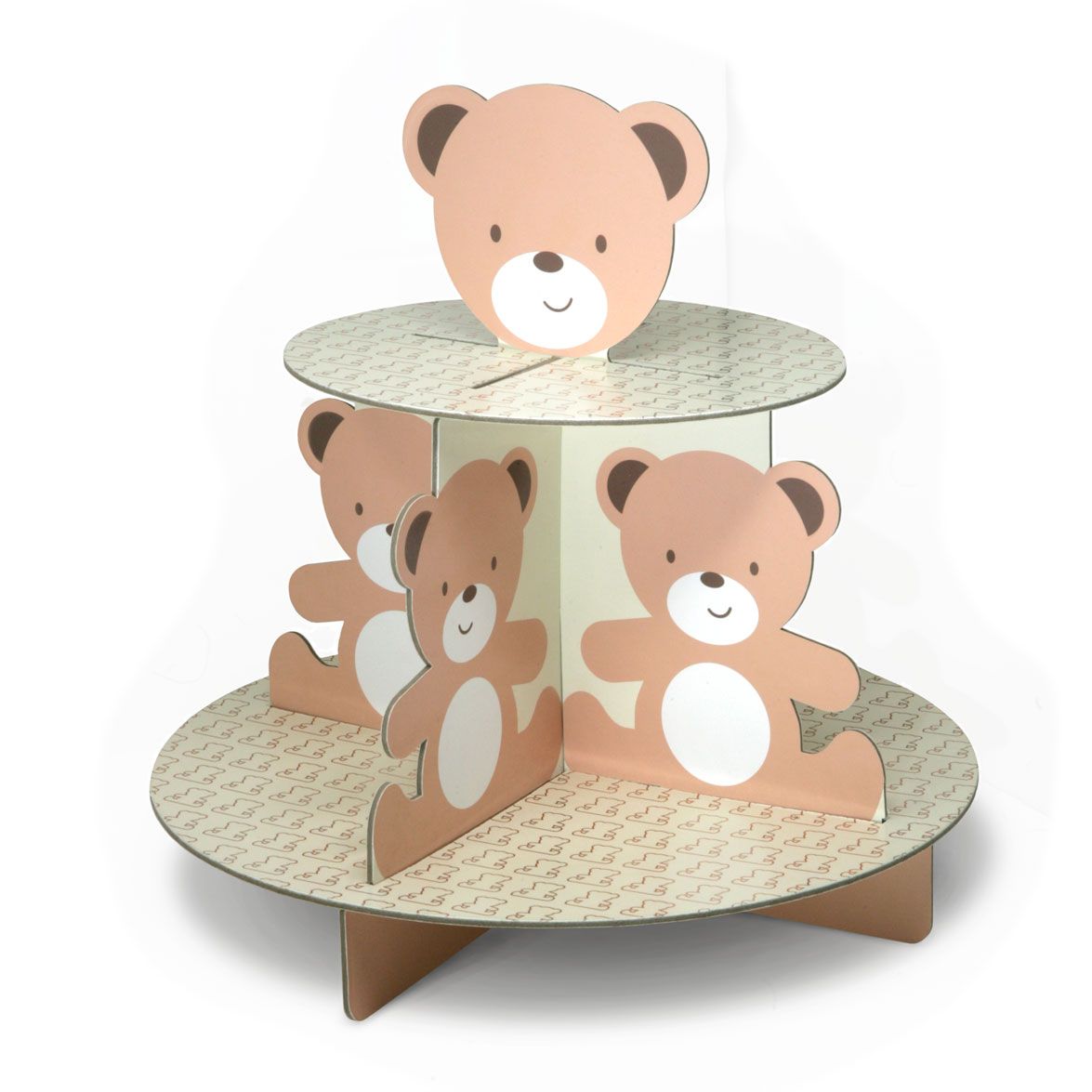 Teddy Bear Party 2 Tier Cake / Buffet Food Stand