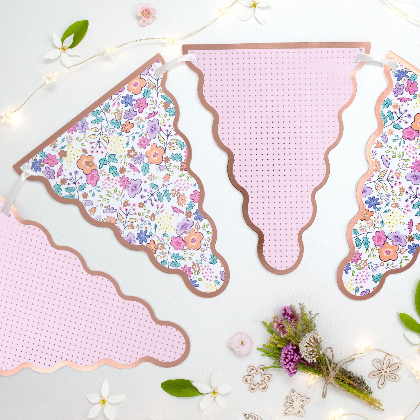 Meadow Blooms Floral Bunting 3.5 Meters